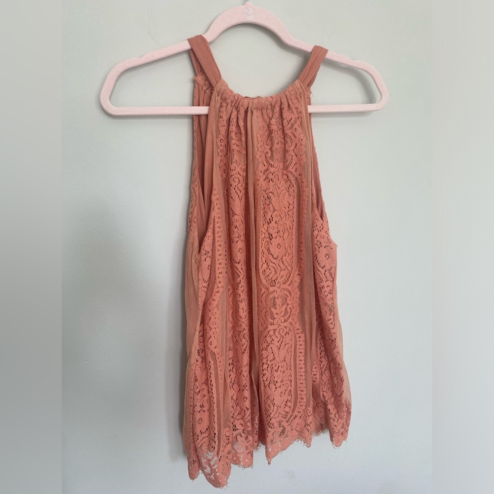Mustard Seed Lace Top - Small